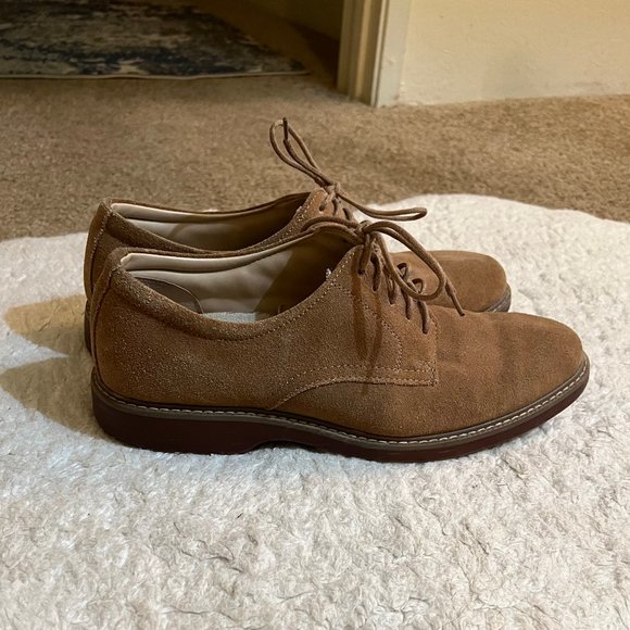 Tan Suede Derby - Picture 2 of 6